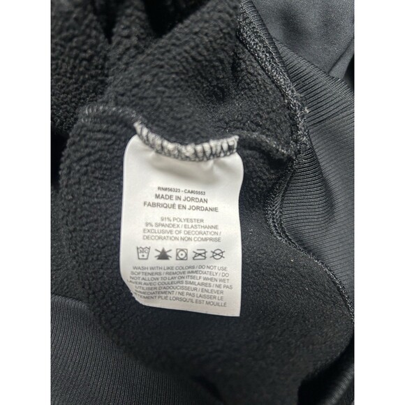 Nike Therma-Fit Pullover Hoodie Black Logo Graphic Men’s Medium - Picture 9 of 9